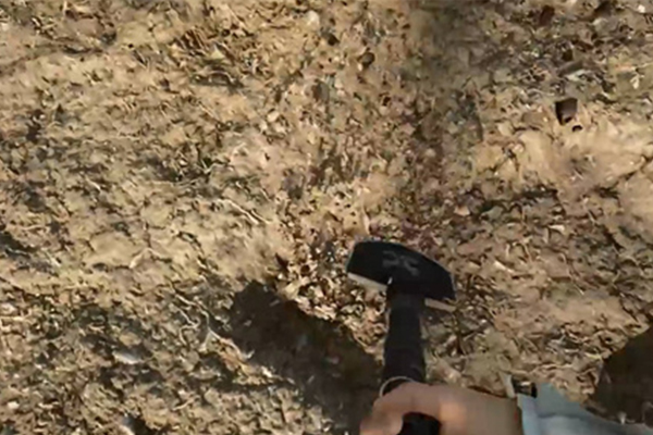 森林之子左輪槍位置在雪山的位置，玩家往前之后在地圖上有定位，跟著定位找，差不多就是露天的高爾夫球場的地方