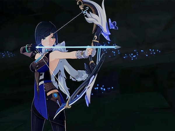 夜蘭前期武器可以用反曲弓