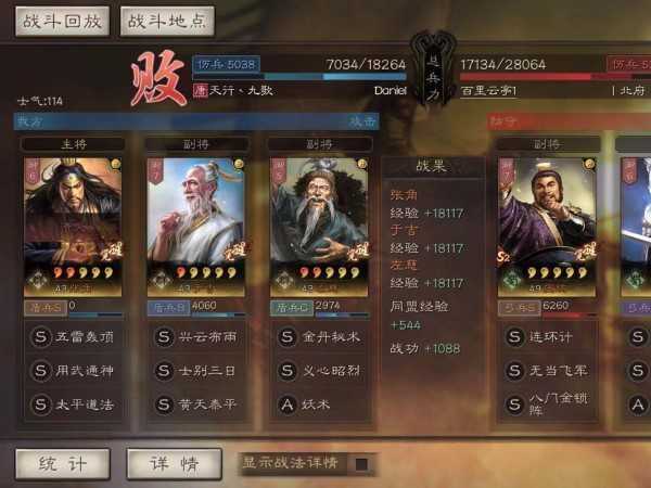 三國志戰略版左慈戰法推薦