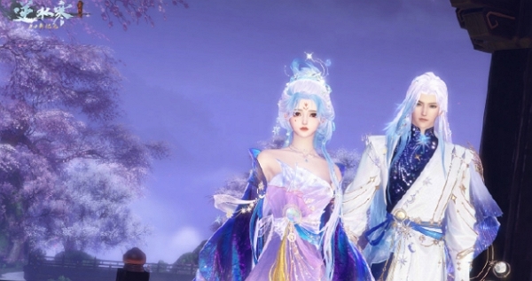 逆水寒七夕服裝皓月蒼溟什么樣