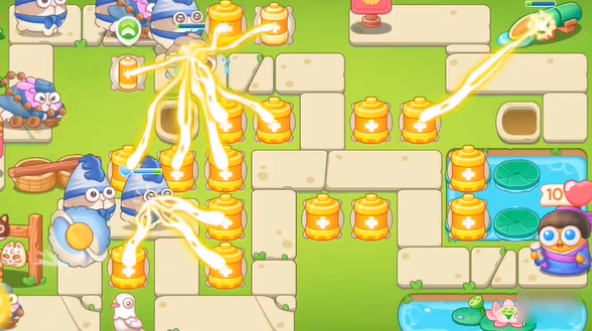 保衛蘿卜4浪漫七夕第17關怎么過