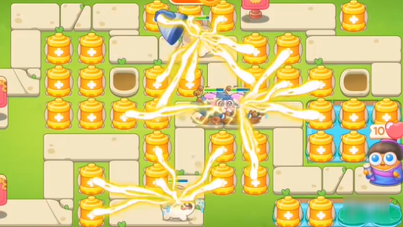 保衛蘿卜4浪漫七夕第17關怎么過