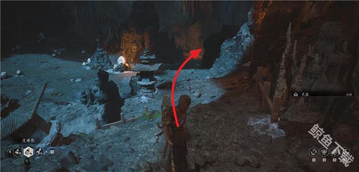 黑神話悟空盤絲嶺的打坐點蒲團位置在哪