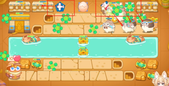 保衛蘿卜4法老歸來第三關怎么過