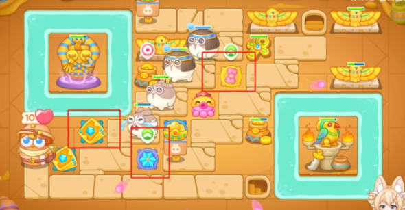 保衛蘿卜4法老歸來第四關怎么過