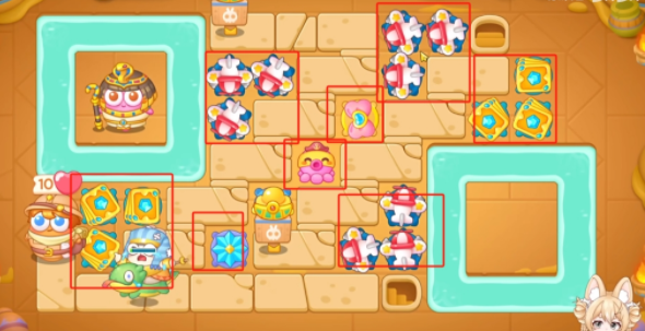 保衛蘿卜4法老歸來第四關怎么過