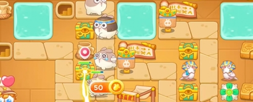 保衛蘿卜4法老歸來第35關怎么過