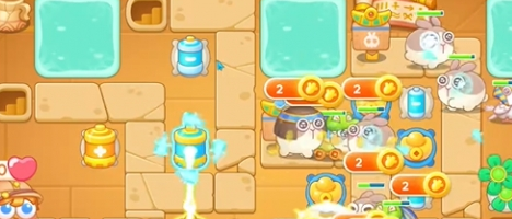 保衛蘿卜4法老歸來第35關怎么過