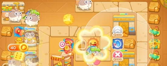 保衛蘿卜4法老歸來第33關怎么過