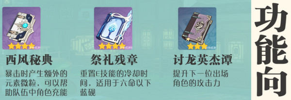 《原神》藍硯培養攻略藍硯武器圣遺物配隊指南3